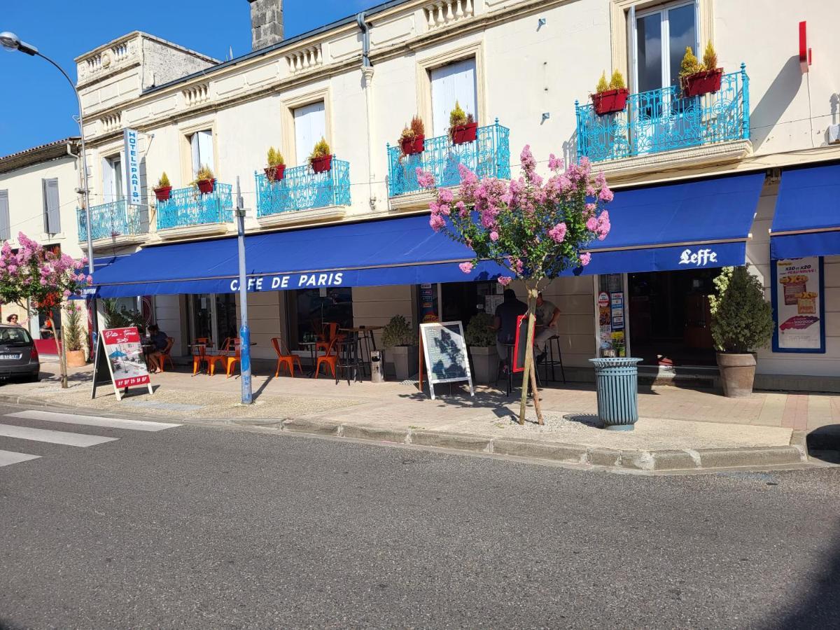 Cafe De Paris Hotel Lesparre-Médoc Exterior foto
